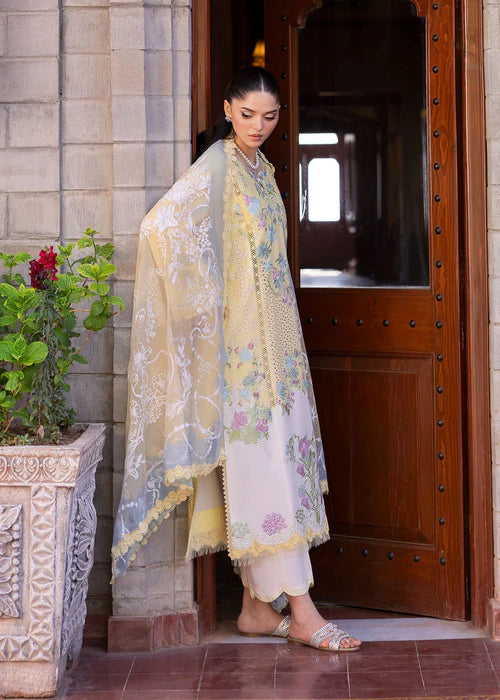 Saira Shakira 3Pc Embroidered Lawn Suit LOTUS REVERIE 4-A gulbuy.com
