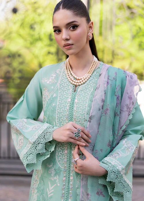Saira Shakira 3Pc Embroidered Lawn Suit CHLOE 3-B gulbuy.com