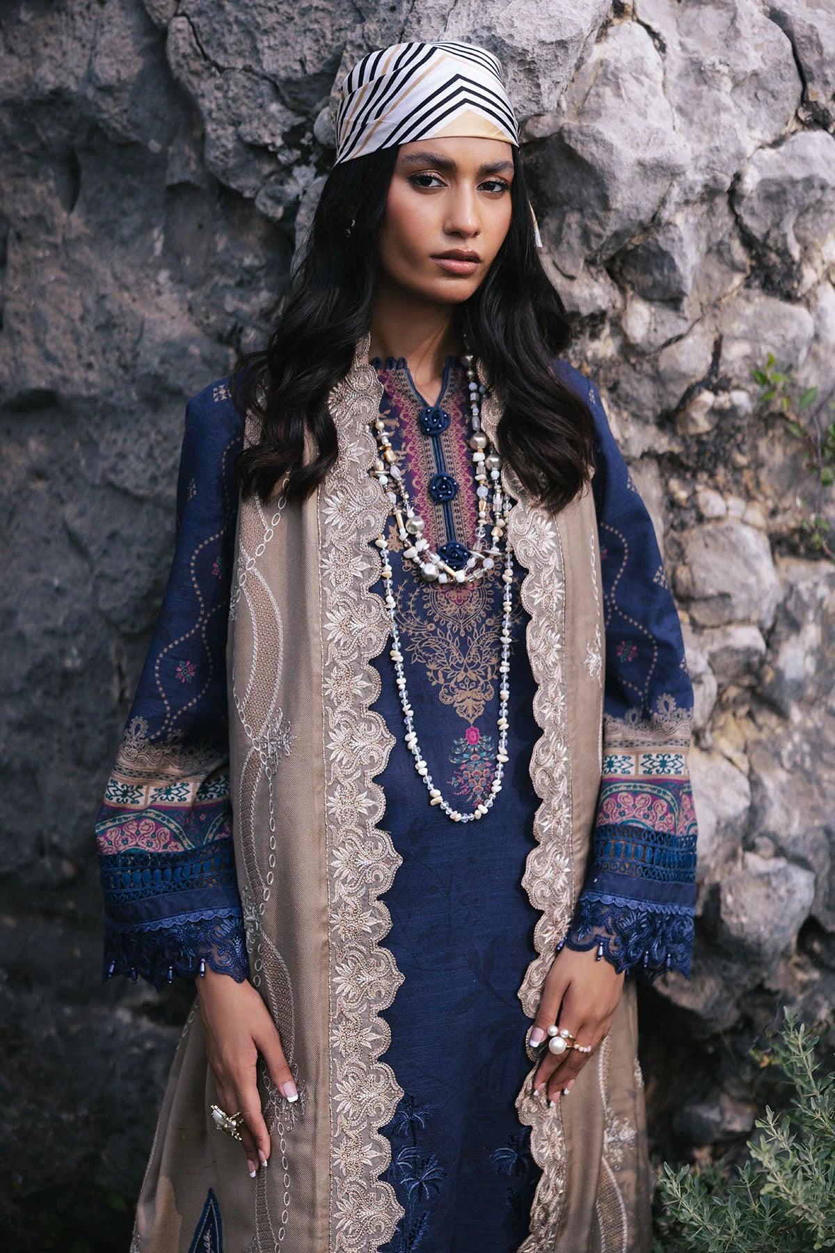Nureh 3Pc Embroidered Khaddar Suit NW-97 gulbuy.com