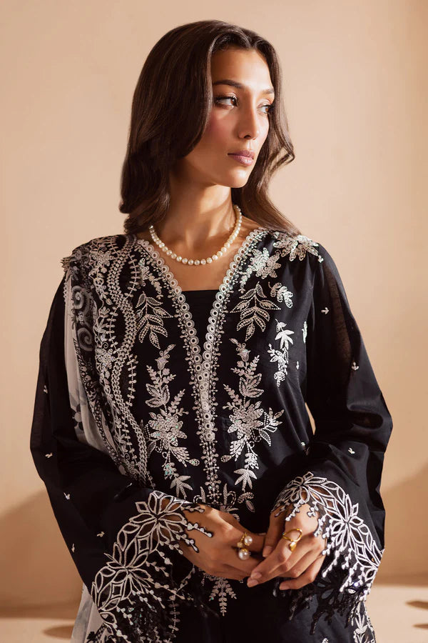 Nureh 3Pc Embroidered Lawn Suit NE-163 gulbuy.com
