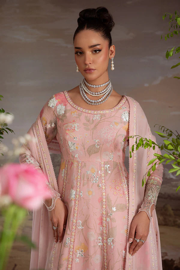 Nureh 3Pc Embroidered Chiffon Suit AM-25 gulbuy.com
