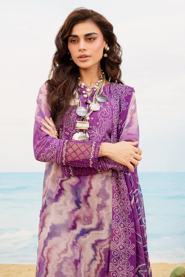 Nureh 3Pc Embroidered Lawn Suit NSG-196 gulbuy.com
