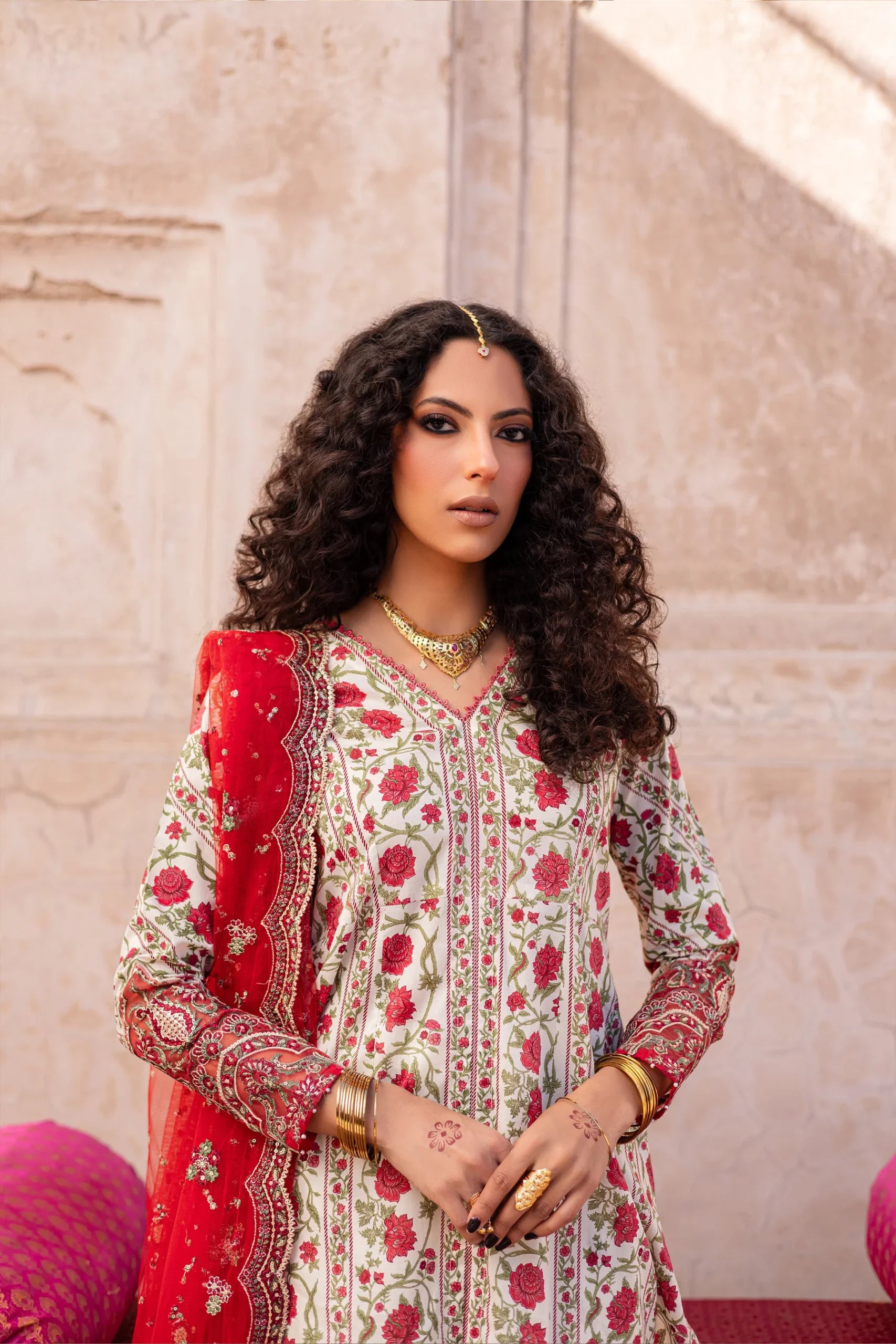 Batik 3Pc Embroidered Lawn Suit Zardoz gulbuy.com