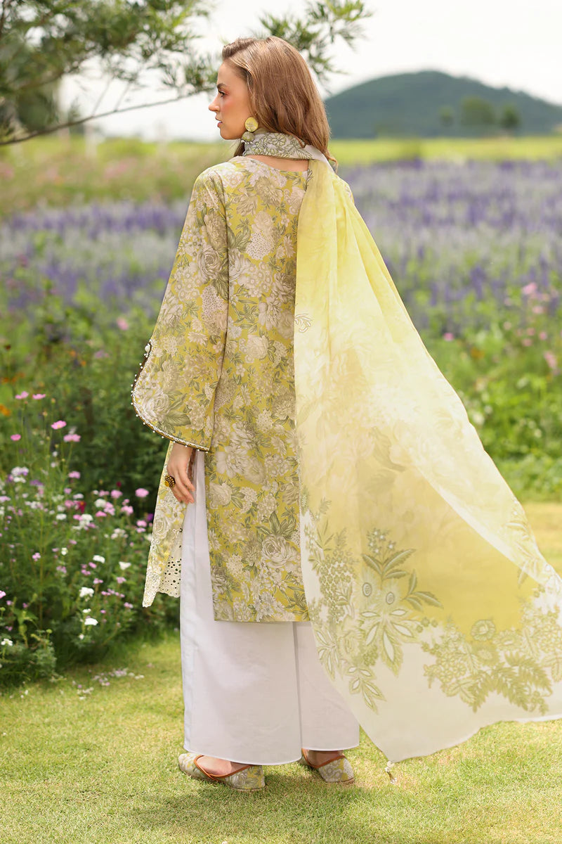 Baroque 3Pc Embroidered Lawn Suit UF-4229 gulbuy.com