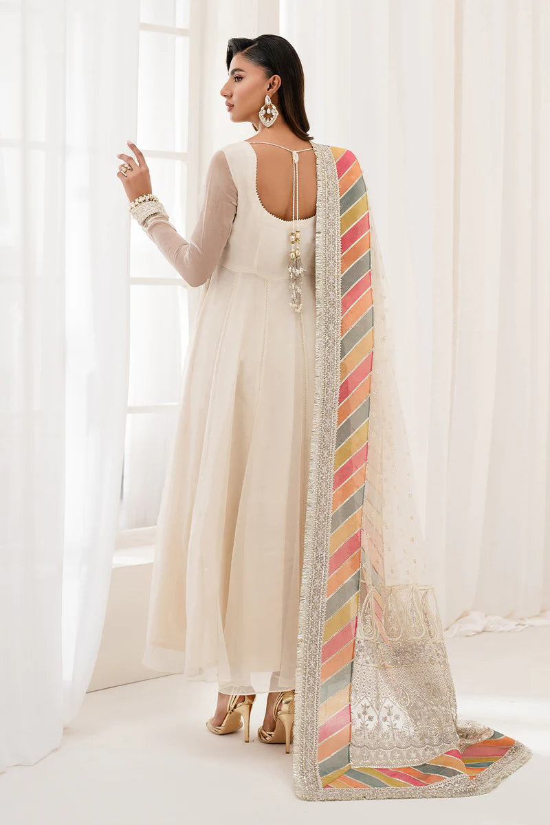 Baroque 3Pc Embroidered Net Suit PR-1098 gulbuy.com
