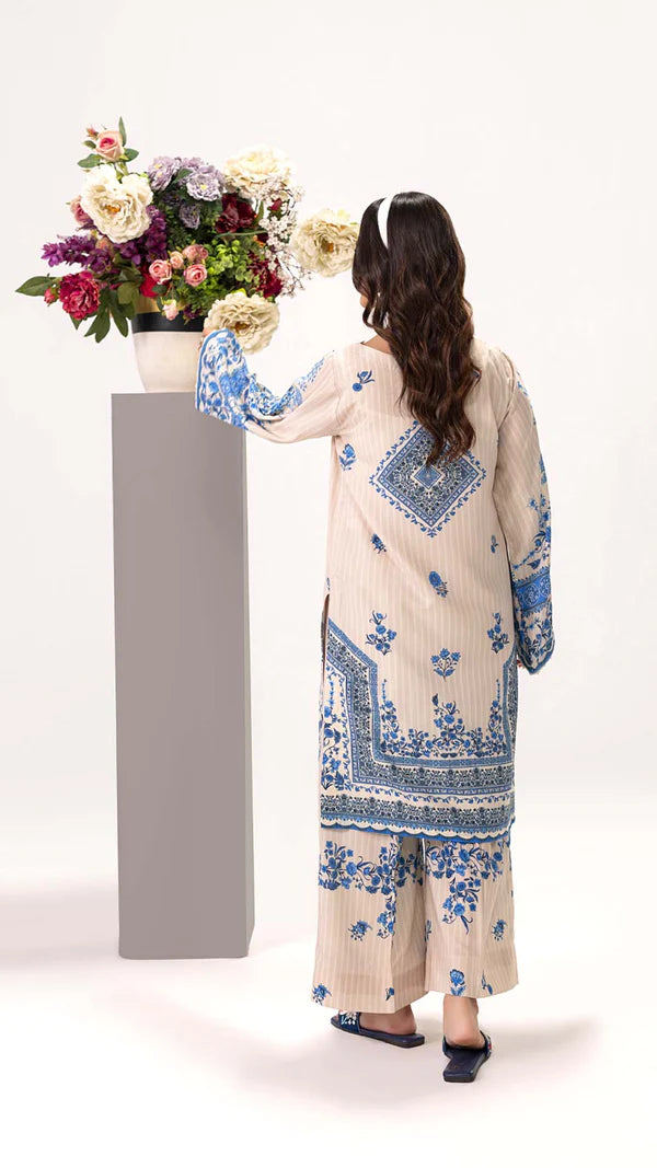 Sahane 2PC Printed Lawn Suit ME26004 Delulu gulbuy.com