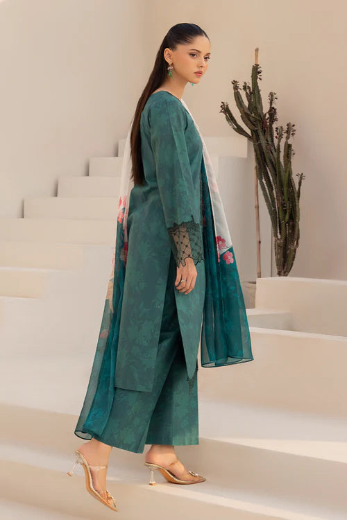 Esra 3Pc Embroidered Lawn Suit SDN6466 gulbuy.com