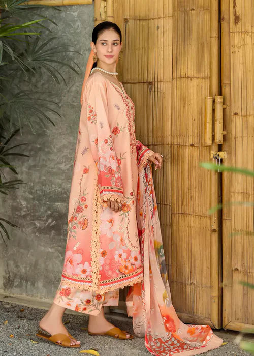 Mushq 3Pc Embroidered Lawn Suit Zaria-RZN-05A