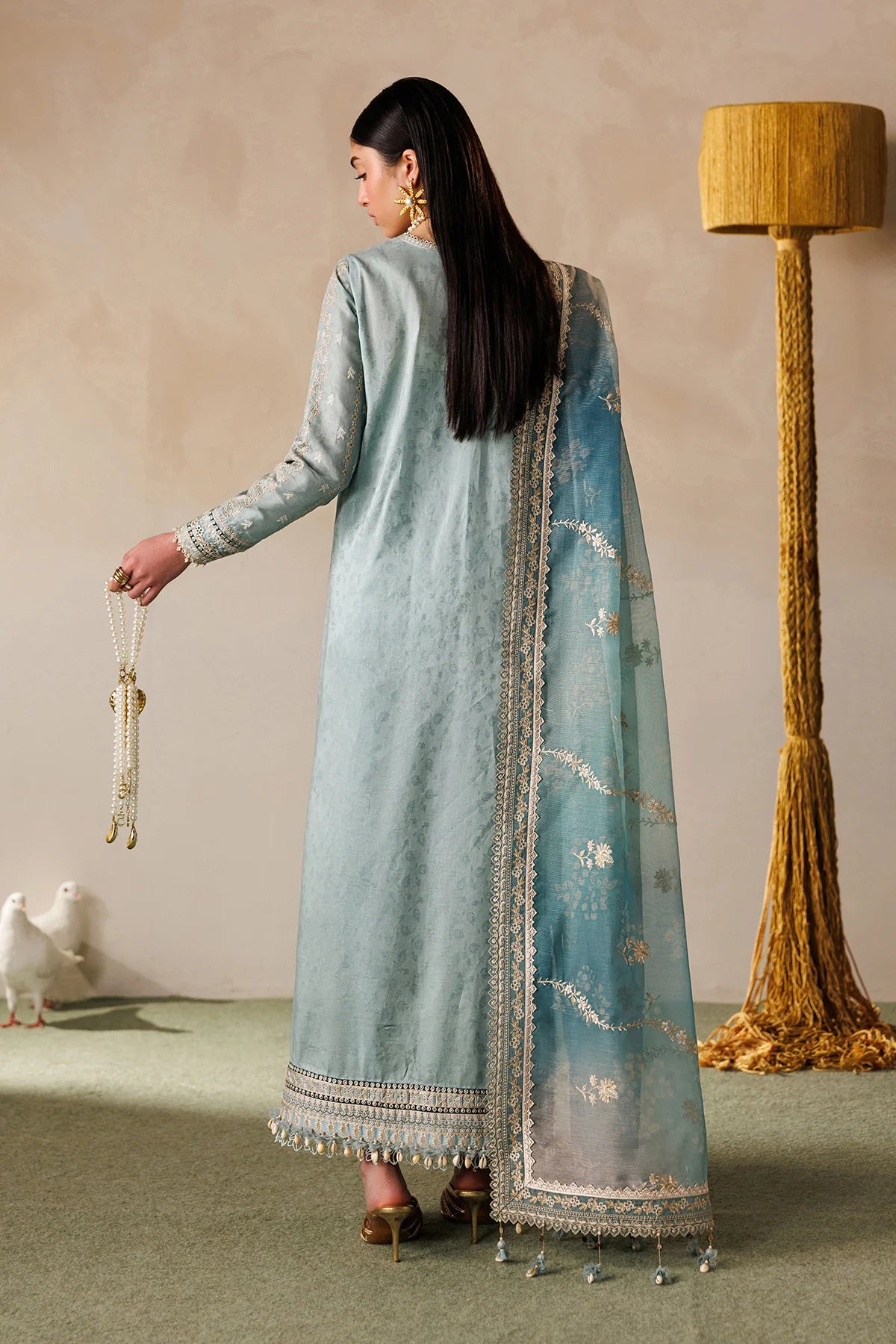 Baroque 3Pc Embroidered Lawn Suit EL26-D01 gulbuy.com