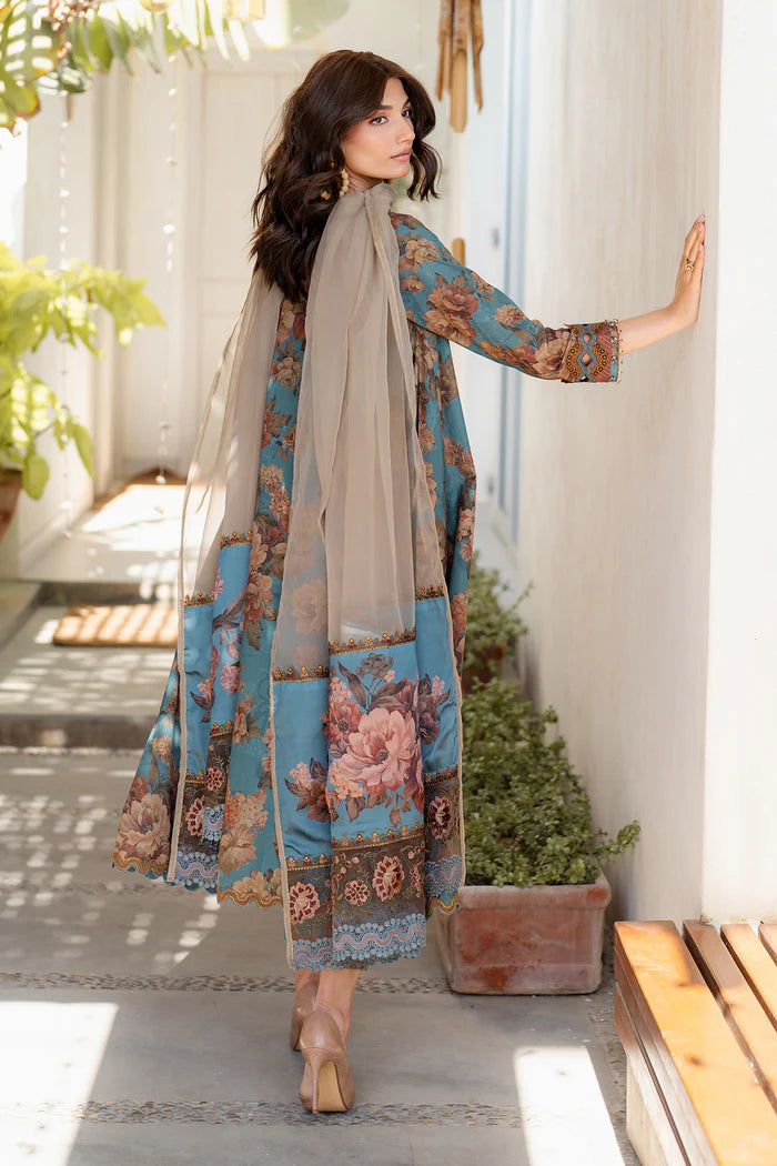 Baroque 3Pc Embroidered Lawn Suit UF-4091 gulbuy.com