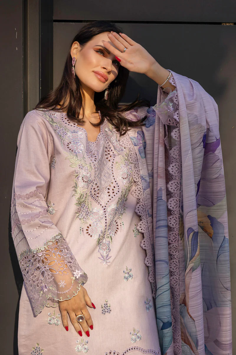 Rang Rasiya 3Pc Embroidered Lawn Suit Amelia gulbuy.com