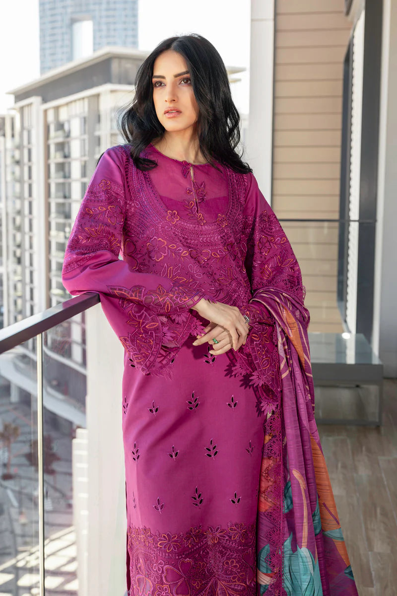 Rang Rasiya 3Pc Embroidered Lawn Suit Mahra gulbuy.com