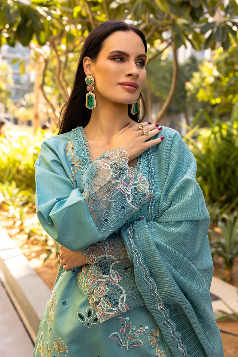 Rang Rasiya 3Pc Embroidered Lawn Suit Ariana gulbuy.com