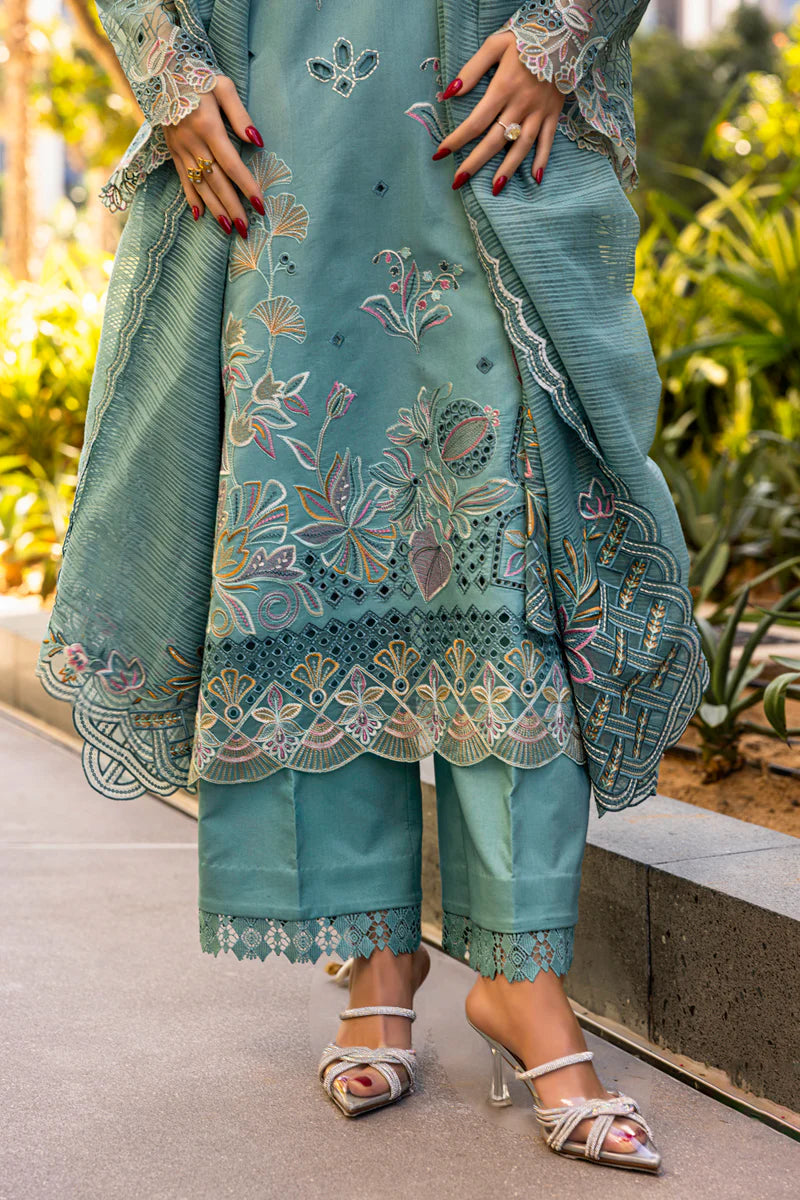 Rang Rasiya 3Pc Embroidered Lawn Suit Ariana gulbuy.com