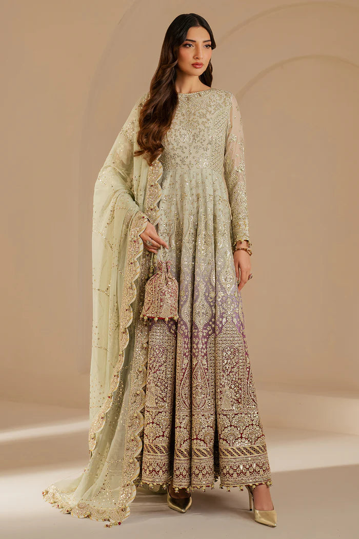 Jazmin 3Pc Embroidered Chiffon Suit WF’25-01