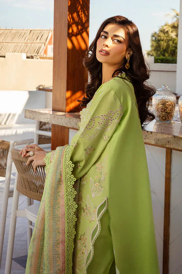 Rang Rasiya 3Pc Embroidered Lawn Suit Elaheh gulbuy.com