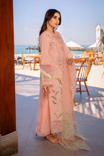 Rang Rasiya 3Pc Embroidered Lawn Suit Bareeha gulbuy.com