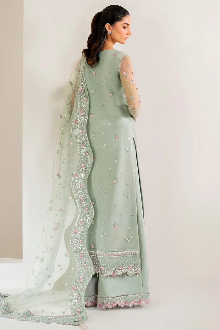 Farasha 3Pc Embroidered Net Suit Florenca gulbuy.com
