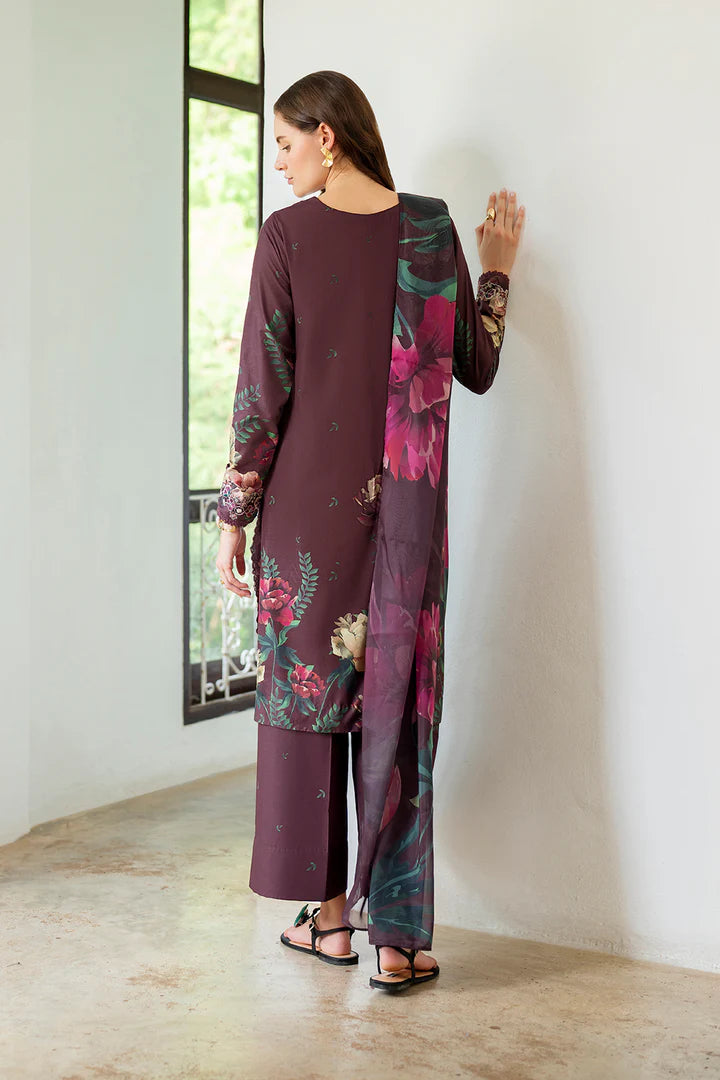 Iznik 3Pc Printed Lawn Suit UE-494 gulbuy.com