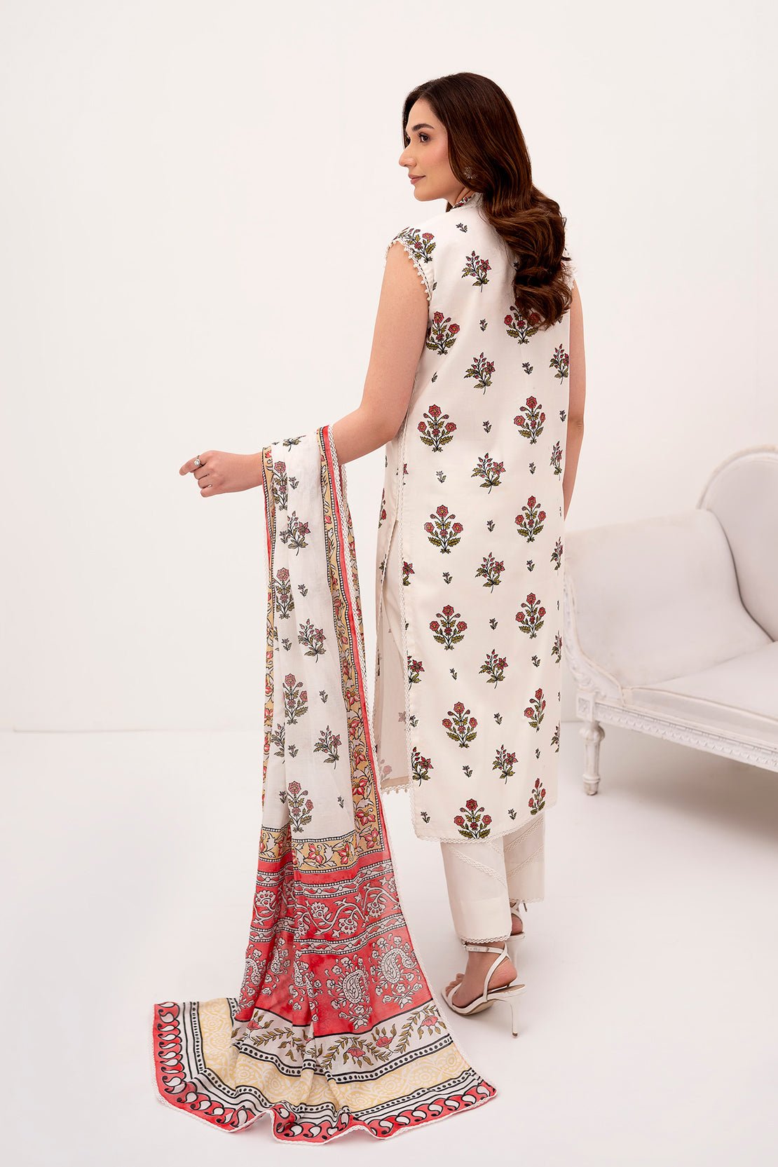 SO KAMAL 3PC PRINTED LAWN SUIT (DPL-4250) gulbuy.com