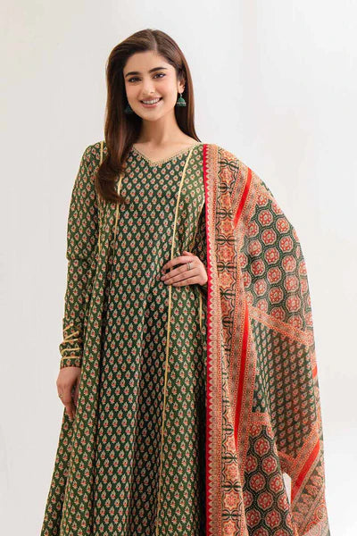 Nishat 3Pc Printed Lawn Suit 42501969 gulbuy.com