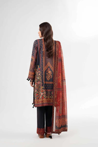 Nishat 3Pc Printed Lawn Suit-42502138 gulbuy.com