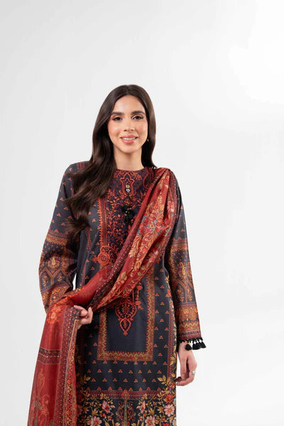 Nishat 3Pc Printed Lawn Suit-42502138 gulbuy.com