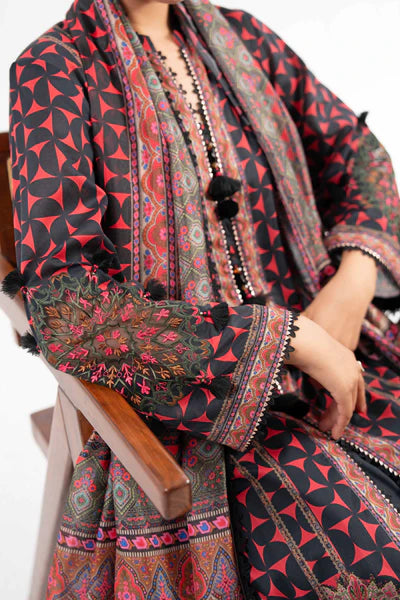 Nishat 3Pc Printed Lawn Suit-42502139 gulbuy.com