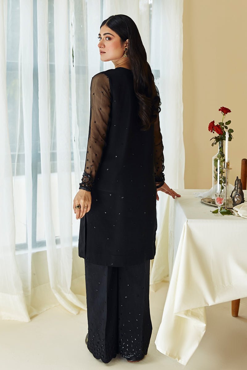 BAROQUE 2PC EMBROIDERED CHIFFON SUIT (BQU-UF-D260-01)