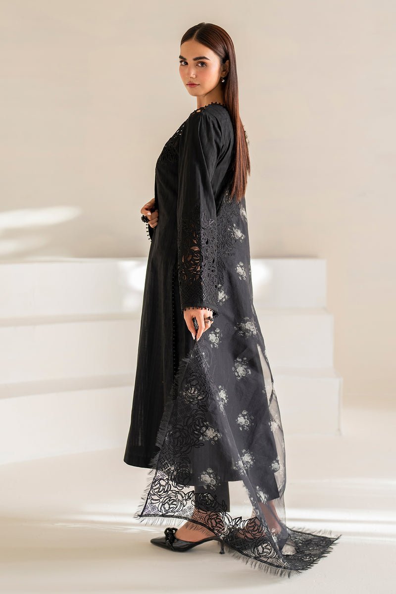 BAROQUE 3PC EMBROIDERED LAWN SUIT (BQU-UF-D673) gulbuy.com