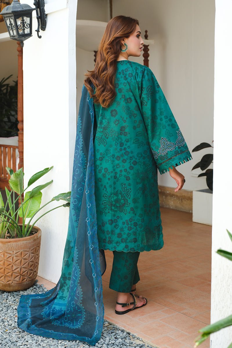 BAROQUE 3PC EMBROIDERED PRINTED LAWN SUIT (BQU-UF-D646) gulbuy.com