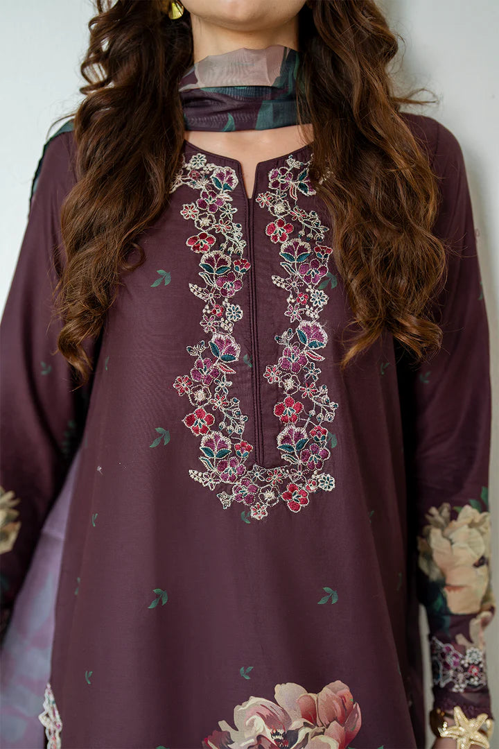 Iznik 3Pc Printed Lawn Suit UE-494 gulbuy.com