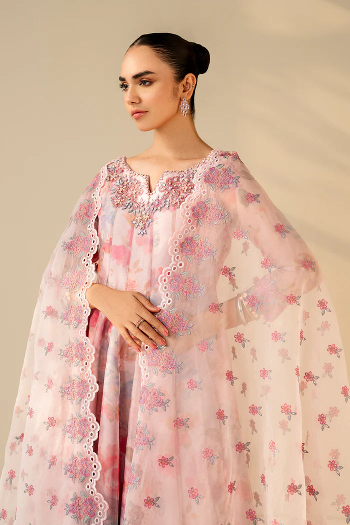 Baroque 3Pc Embroidered Cotton Suit PR-1179 gulbuy.com