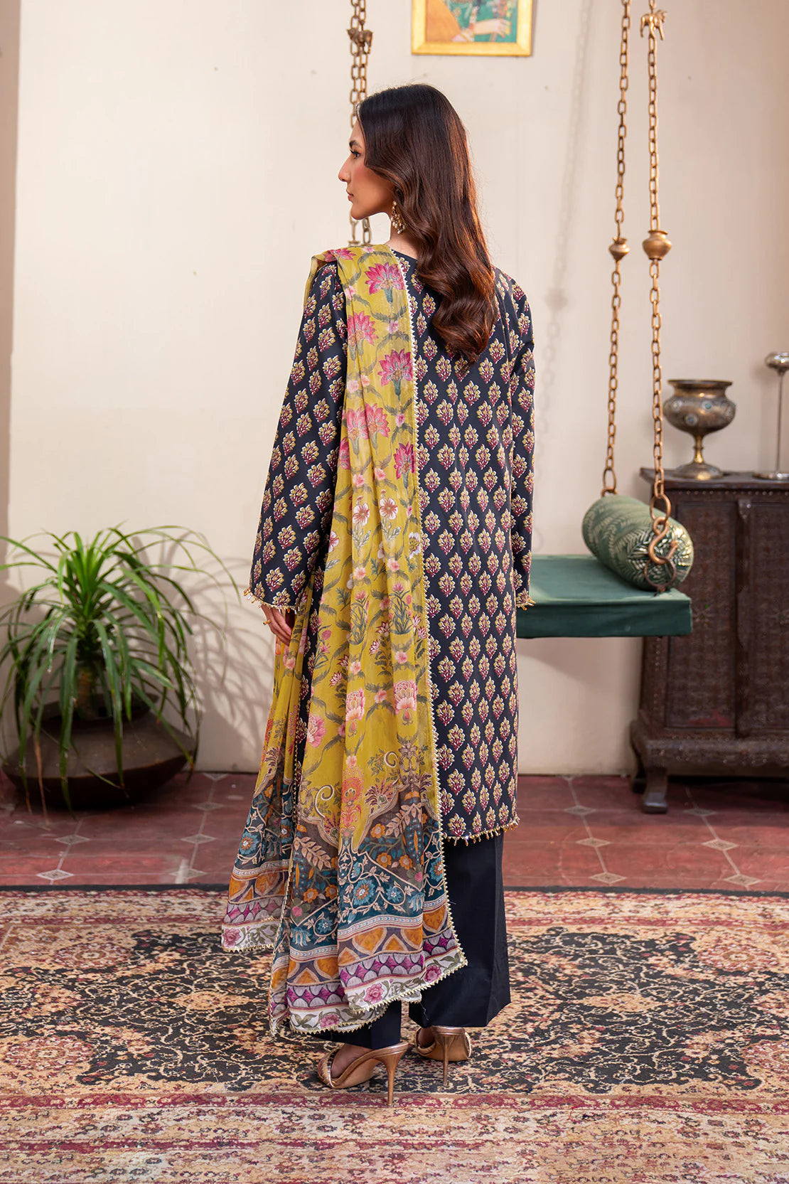So Kamal 2Pc Printed Lawn Suit DPL 4868-A gulbuy.com