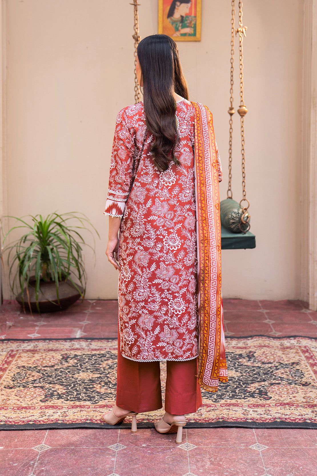 So Kamal 2Pc Printed Lawn Suit DPL 4870-A gulbuy.com