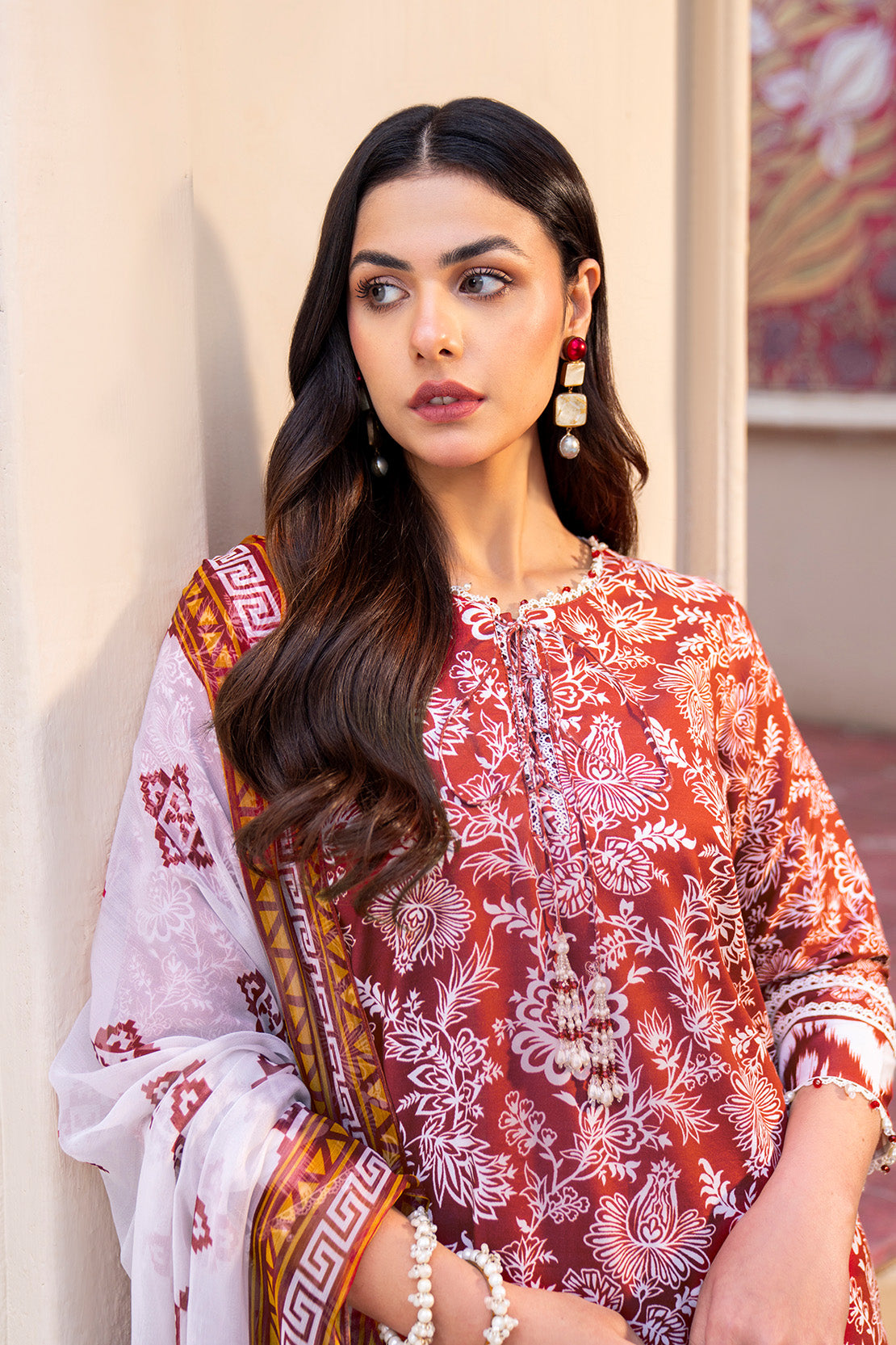So Kamal 2Pc Printed Lawn Suit DPL 4870-A gulbuy.com