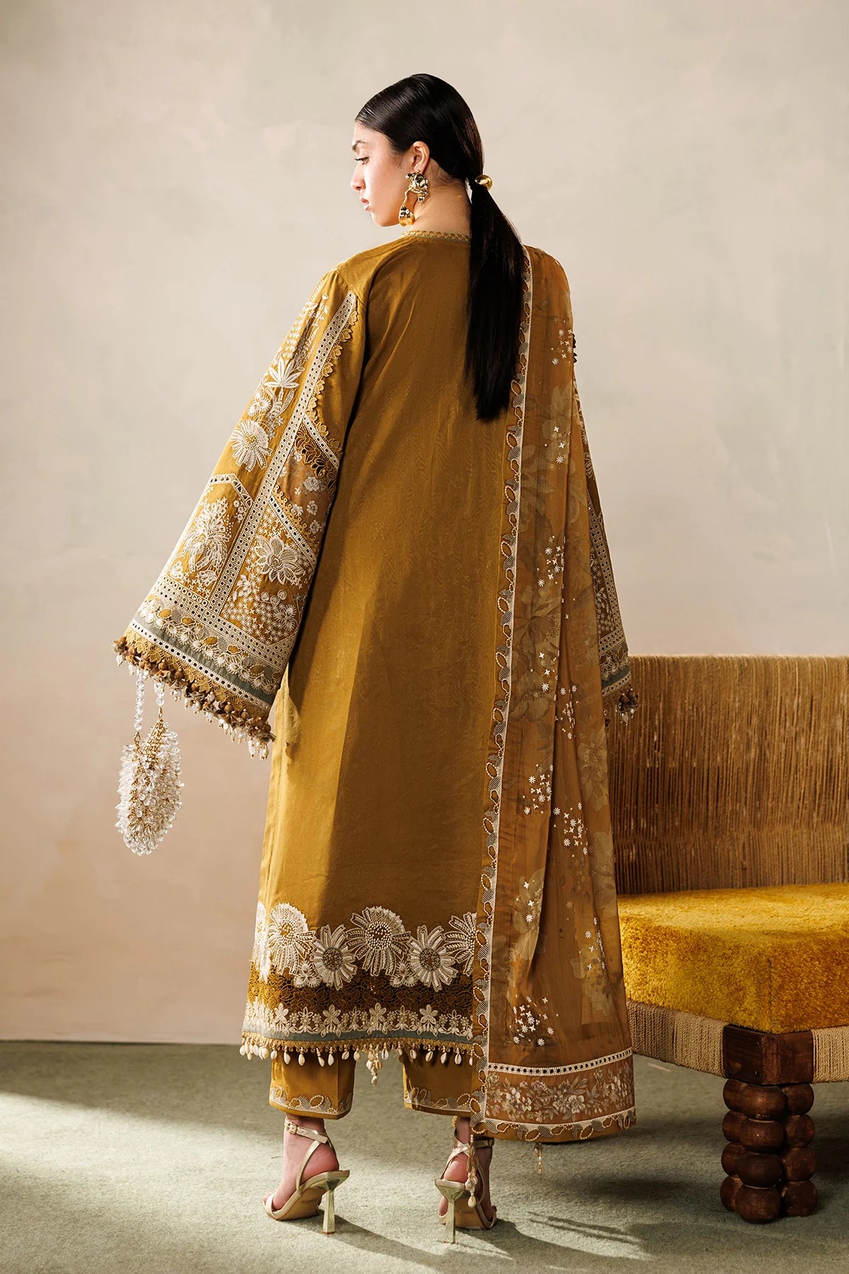 Baroque 3Pc Embroidered Lawn Suit EL26-D07 gulbuy.com