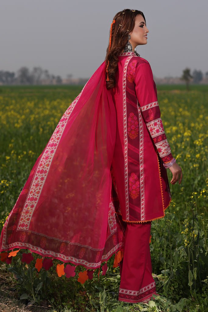 Charizma 3 Piece Printed Lawn Suit (SP4-03) gulbuy.com