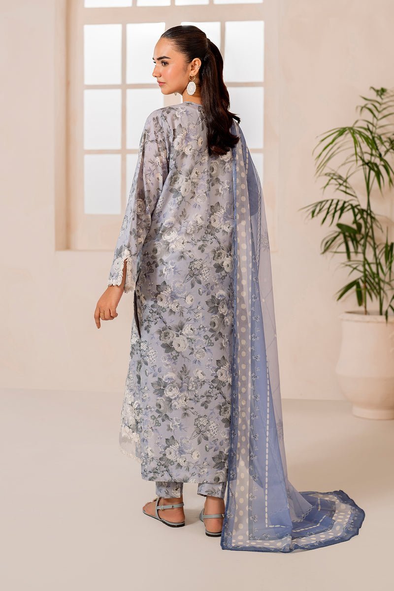 BAROQUE 3PC EMBROIDERED PRINTED LAWN SUIT (BQU-UF-D715) gulbuy.com