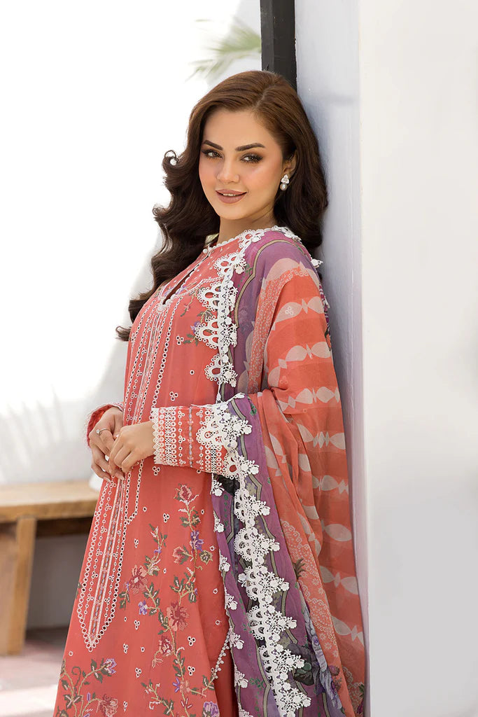 Sobia Nazir 3Pc Embroidered Lawn Suit Design 4A gulbuy.com
