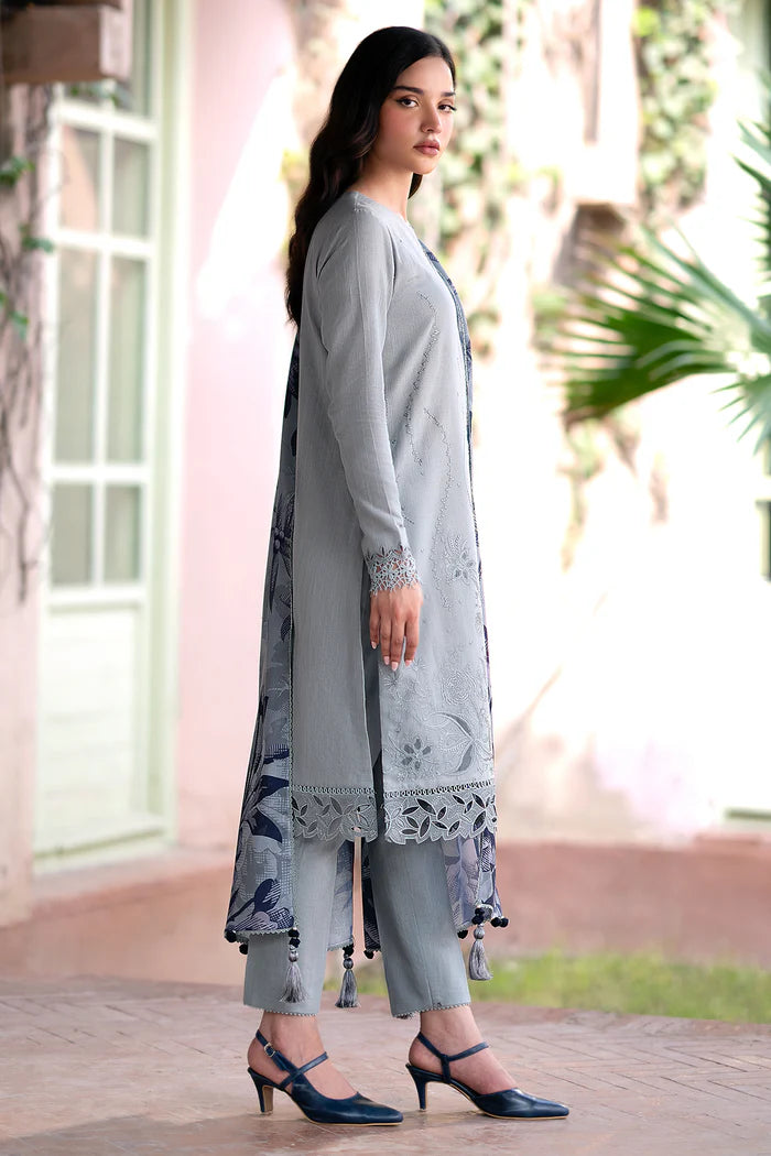 Jazmin 3Pc Embroidered Khaddar UW-0065 gulbuy.com