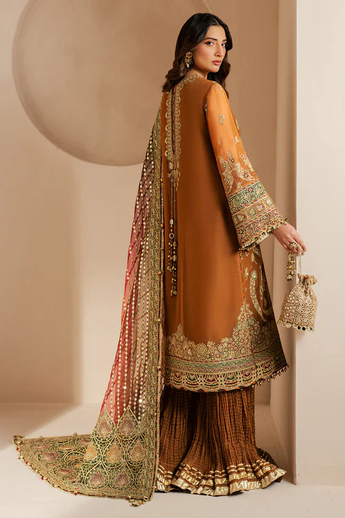 Jazmin 3Pc Embroidered Chiffon Suit WF’25-08 gulbuy.com