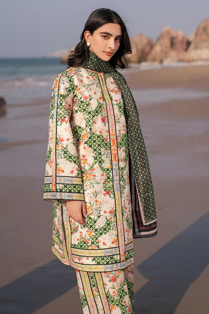 Jazmin 3Pc Digital Printed Lawn Suit USE-9170 gulbuy.com