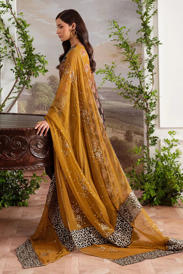 Nureh 3Pc Embroidered Chiffon Suit AM-30 gulbuy.com