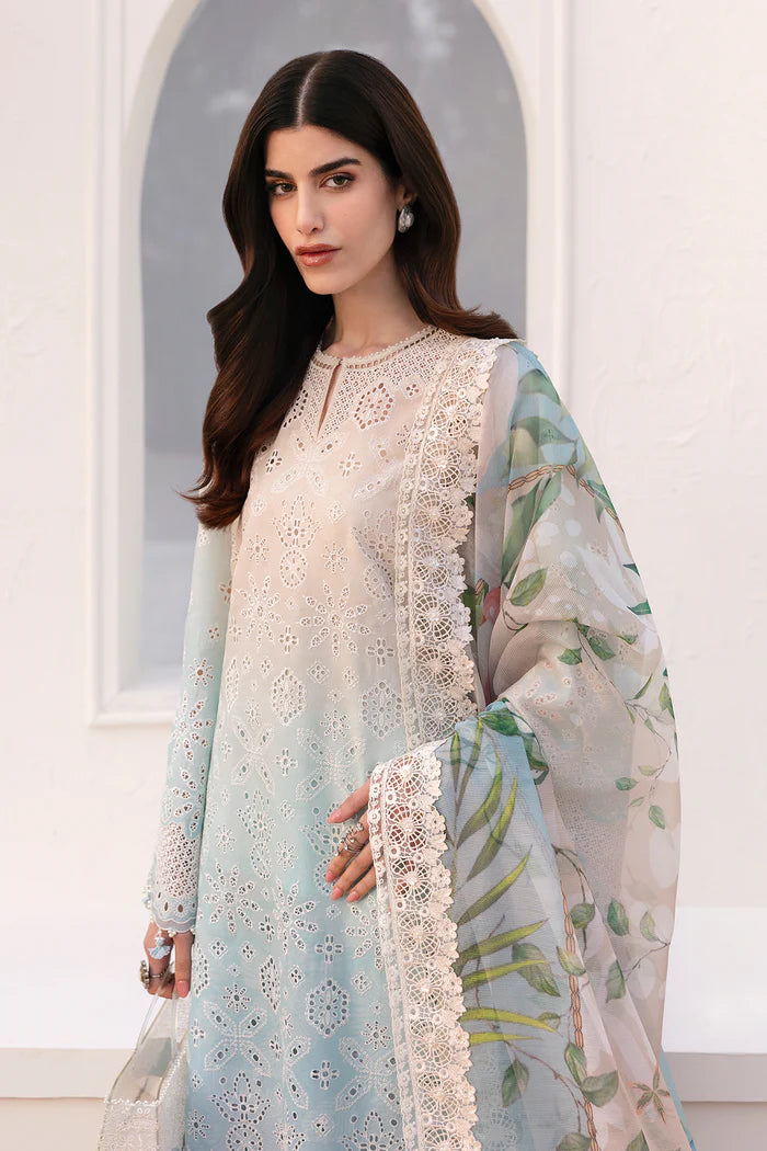Baroque 3Pc Embroidered Lawn Suit UF-4185 gulbuy.com