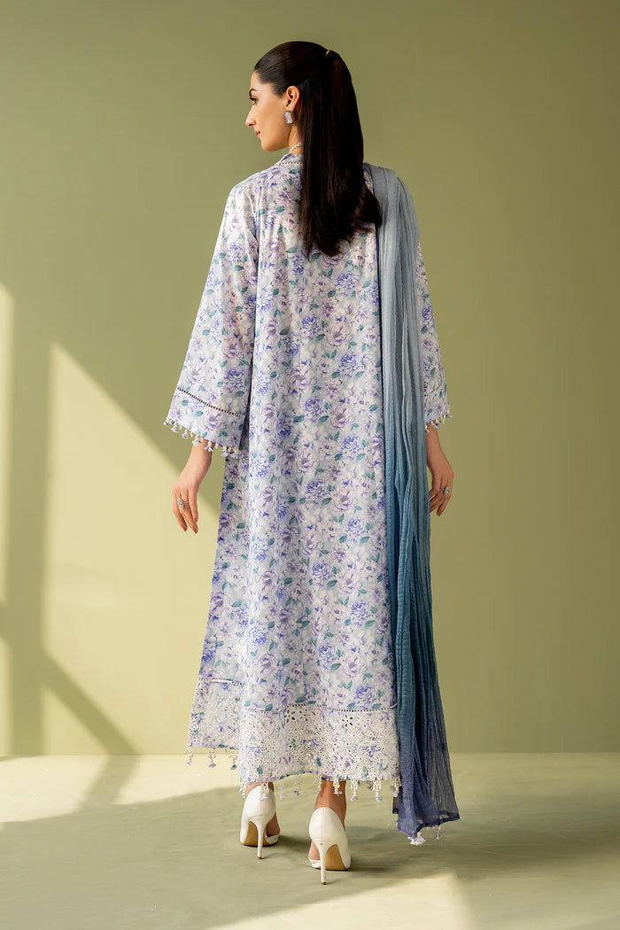 Baroque 3Pc Embroidered Lawn Suit UF-4167 gulbuy.com