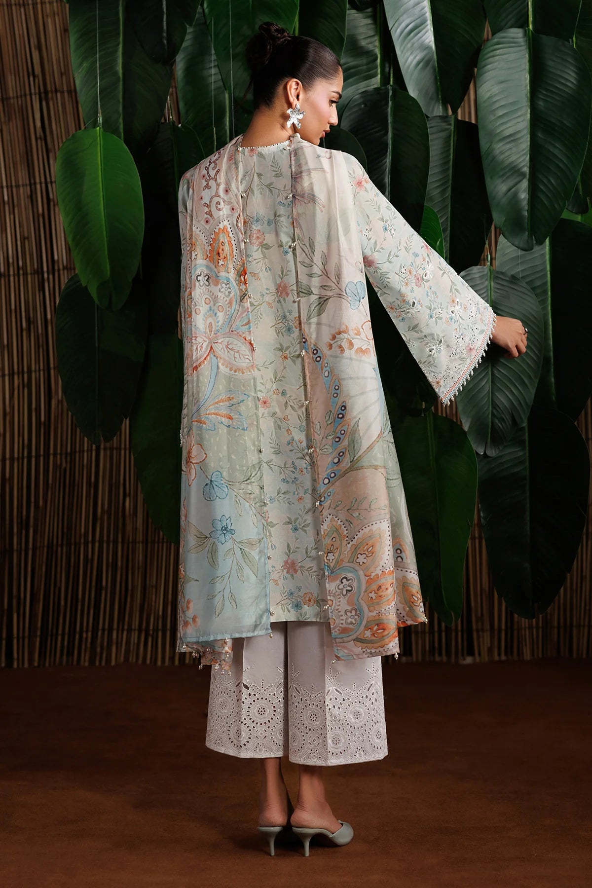 Baroque 3Pc Embroidered Lawn Suit UF-4530