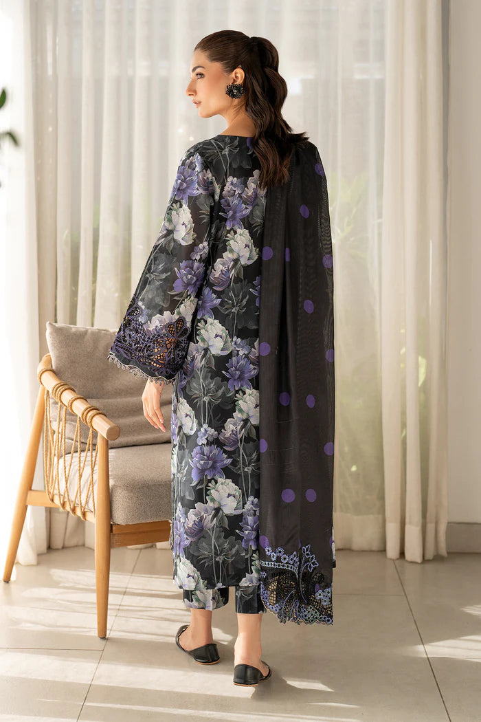Baroque 3Pc Embroidered Lawn Suit UF-4093 gulbuy.com