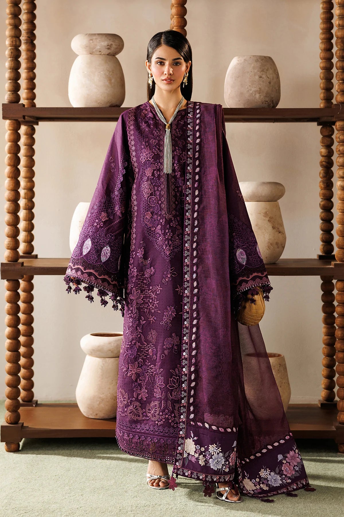 Baroque 3Pc Embroidered Lawn Suit EL26-D02
