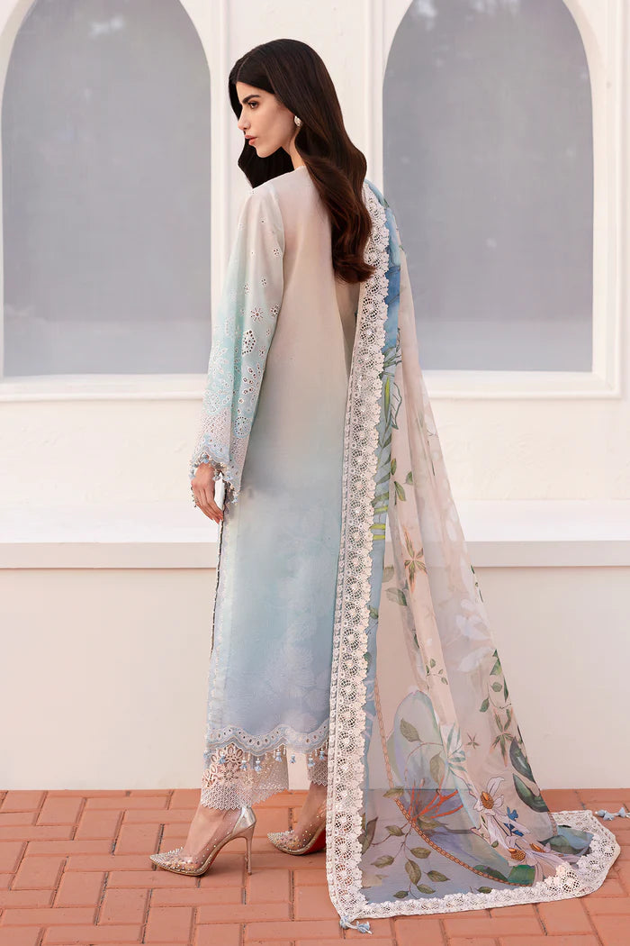 Baroque 3Pc Embroidered Lawn Suit UF-4185 gulbuy.com